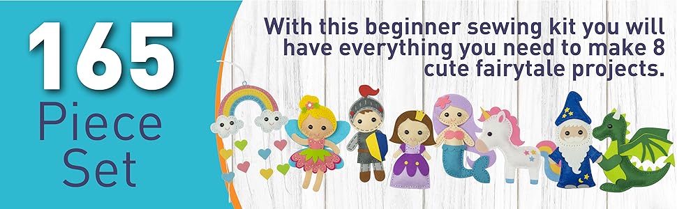 kids sewing kit, sewing kits for kids, beginner sewing kit, kids craft kit, kids craft kits