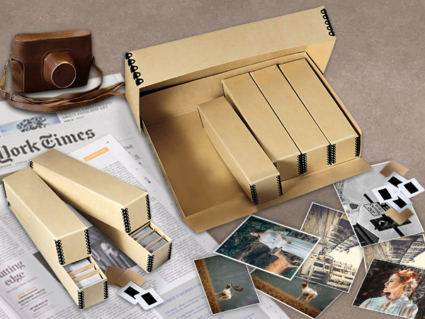 Archival Slide Storage Box