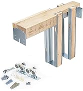 AWDIA 36x80 Pocket Door Frame Kit, Sliding Pocket Poor Hardware with Adjustable Sliding Door Trac...
