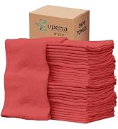 ZUPERIA Cotton Shop Towel – Absorbent Shop Towels and Multipurpose Cleaning Towels for Automobile...