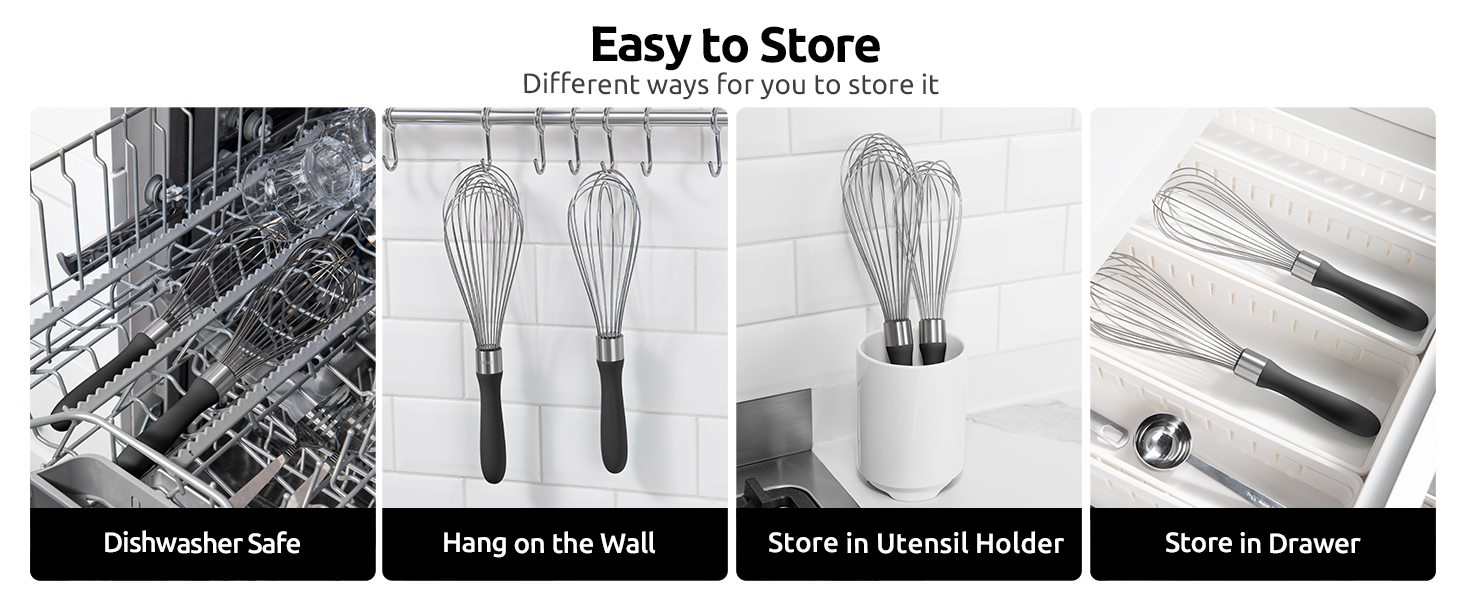 stainless steel whisk