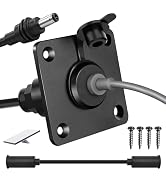 Waterproof Wall Socket for Starlink Mini,Panel Mount Aluminum DC Power Port | Accessories for RV,...