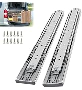 VITERLYNX 200Lbs Soft Close Heavy Duty Drawer Slides 1 Pair 10 14 16 18 20 22 24 32 Inch Full Ext...