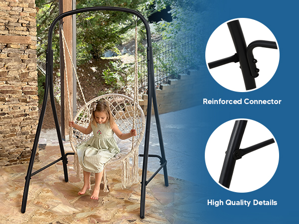 chair hammock stand