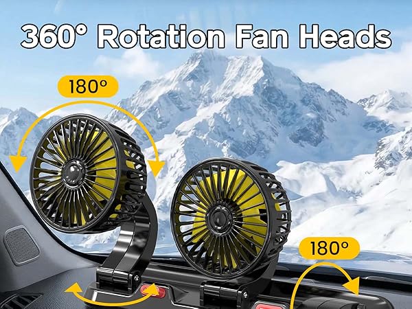 fan for car