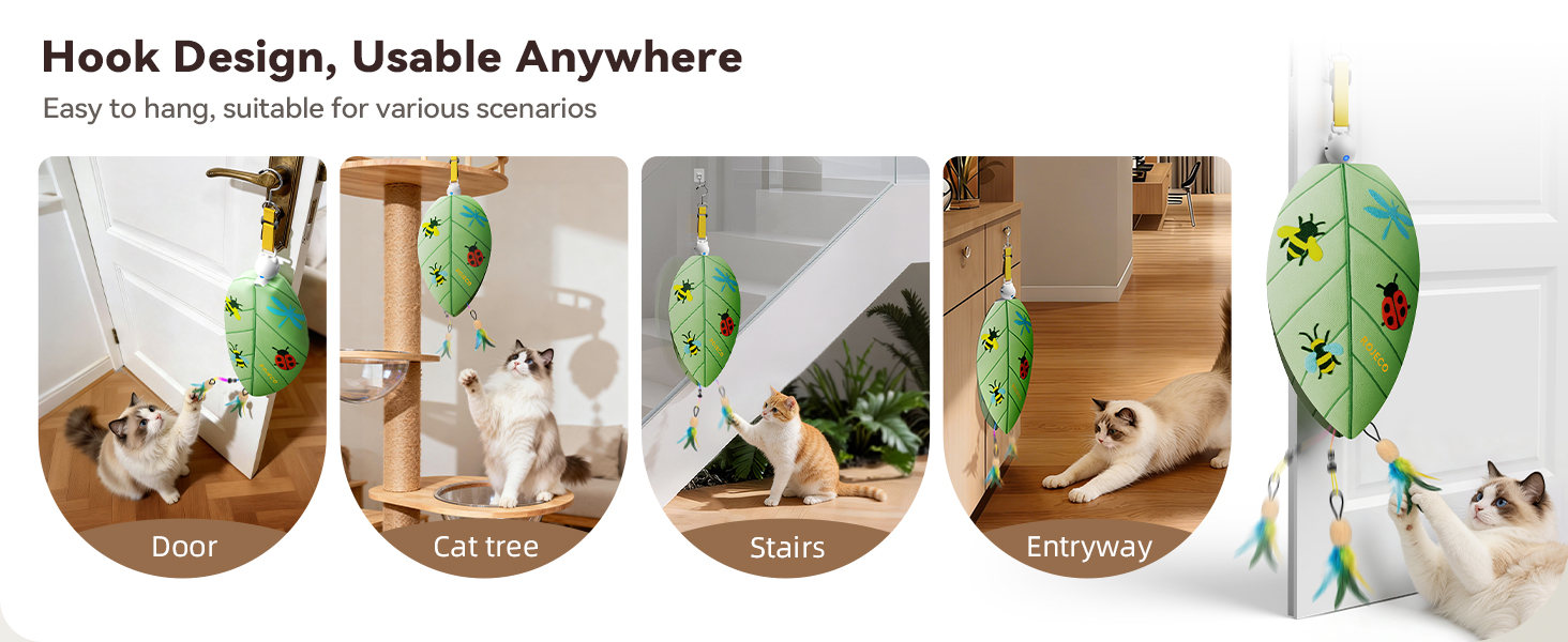 Door Hanging Cat Toy