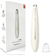 Portable Eye Massager with Heat for Puffy Eyes, 40? Warming & Vibration Massage Pen for Dark Circ...