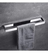 Celbon 15.74?Screw Mount Bathroom Towel Bar Holder SUS Stainless Steel Towel Bar Rail Without Dri...