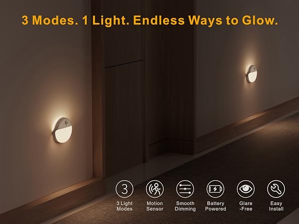 Motion Sensor battery Night Light