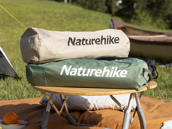 The folding size is 18" x 6.3". Our aluminum camp cot is space-saving, lightweight and easy to carry