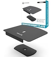 ULTRARM Steel Monitor Mount Reinforcement Plate for Thin Glass & Other Fragile Tabletop - Steel B...