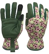 MSUPSAV Spandex&Synthetic Garden&Gardening Gloves,Thorn-Proof Puncture-Resistant Yard Work Glove ...