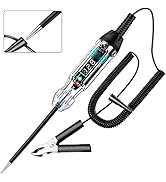 Upgraded Buzzer Automotive Test Light, DC 3-72V Heavy Duty Digital LED Circuit Tester with Voltme...