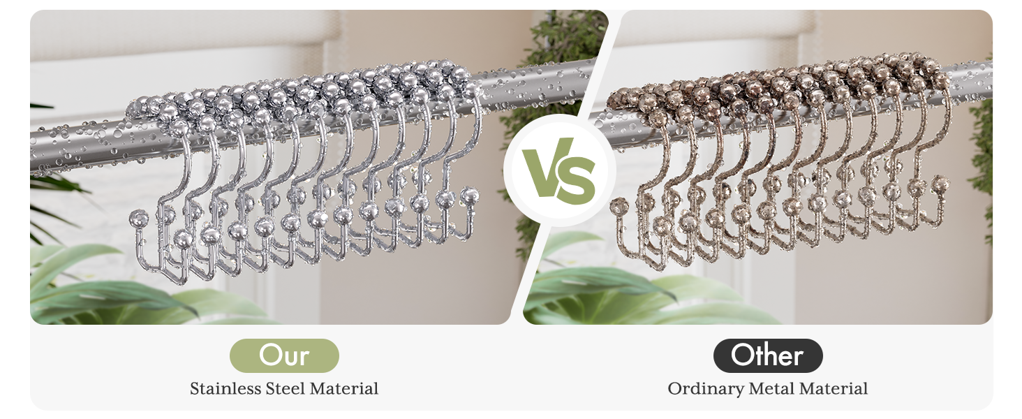 Shower Curtain Hooks