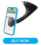 windshield phone mount magnetic for vehicle with usb c charging and suction cup for mobile
