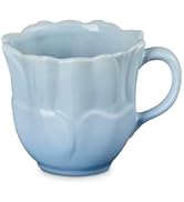 Le Creuset Stoneware Petal Mug, 11 oz., Coastal Blue
