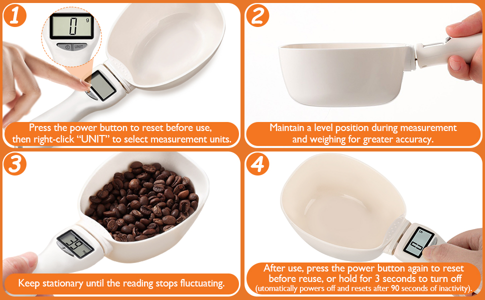 electronic measuring spoon