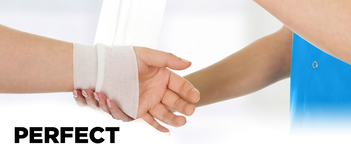 Premium quality gauze rolls, rolled gauze, gauze wrap
