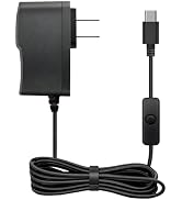 5V 3A USB Type C Power Adapter for Raspberry Pi 4 Model B with ON/Off Switch - Compatible with Pi...