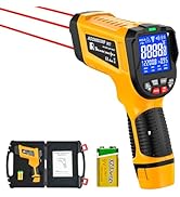 Infrared Thermometer Temperature Gun, -40?~3992?, Non Contact Digital Laser Thermometer Gun