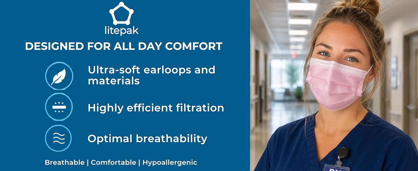 Designed for all day comfort