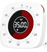 Shintrend Visual Timer for Kids, Desk Countdown Timer for Classroom Homeshcool Study Office Time ...