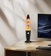 orange lava lamp