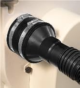 Peachtree Woodworking Supply 4 inch to 2-1/2 inch Reducer with 4 inch Flexible Cuff Rubber Couple...