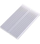 Heatsink, 16pcs 100 x 60 x 10MM DIY Cooler Aluminum Grille Shape Heat Sink Chip for IC Module, PC...