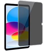 Juvraixo Privacy Screen Protector for iPad 11th/10th Gen 10.9 inch | A16 | 2022/2025 | 9H Tempere...