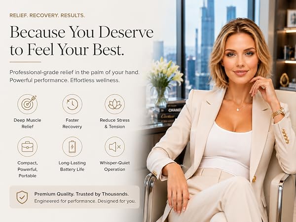 Because You Deserve to Feel Your Best.