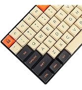 Carbon Dye Sub ZDA PBT Keycap Similar to XDA for MX Keyboard 104 87 61 Melody 96 KBD75 ID80 GK64 ...
