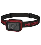 MIJOMI Headlamp Rechargeable, H20 Sensor headlamp with Spotlight/Floodlight 4 Headlamp Modes, Wat...