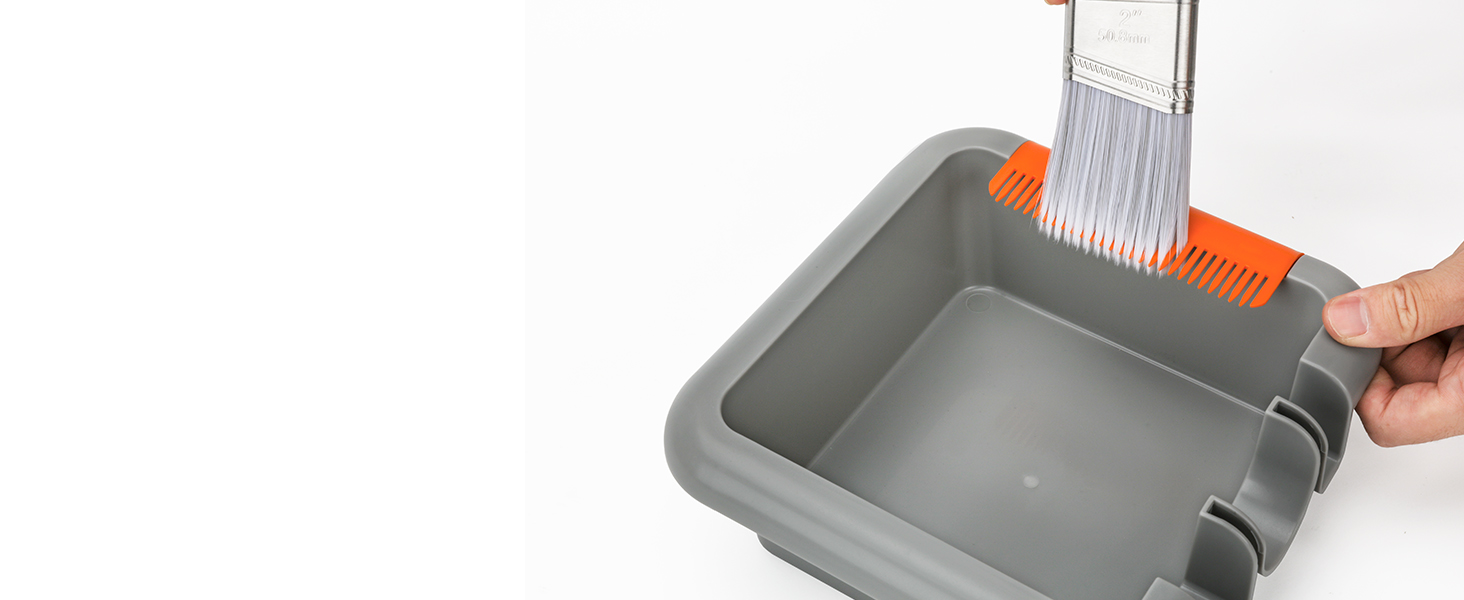 paint brush cleaner tool