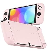 RHOTALL Protective Case Compatible with Nintendo Switch OLED, Dockable Shell for Switch OLED Cons...