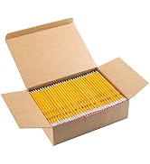 Madisi Wood-Cased #2 HB Pencils Bulk, 320 Count, Pre-sharpened | Box of Number 2 Pencils, Yellow,...