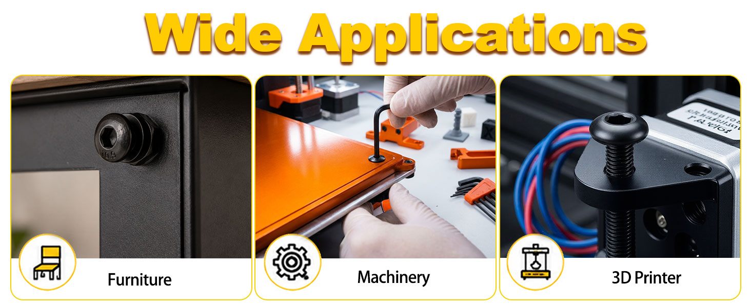 M5 Screw wide applications