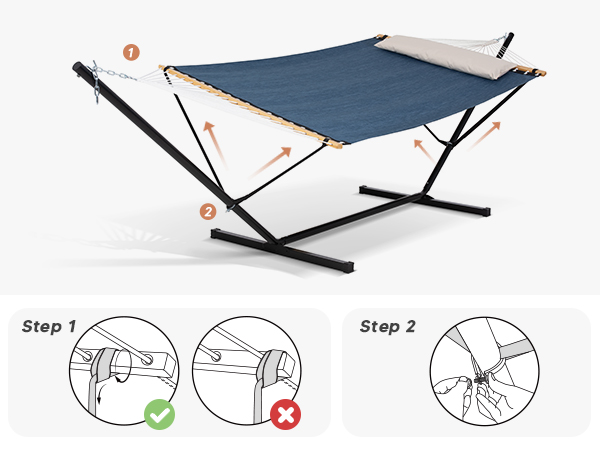 stand alone hammock