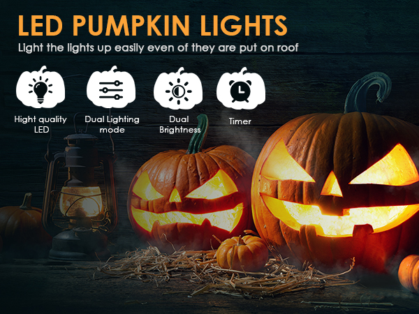 pumpkin lights
