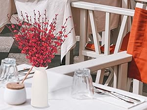 Restaurant shop decor artificial jasmine outdoor indoor short fake flower