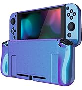 PlayVital Ergonomic Grip Case for Nintendo Switch, Upgraded Protective Hard Case Protector for Sw...