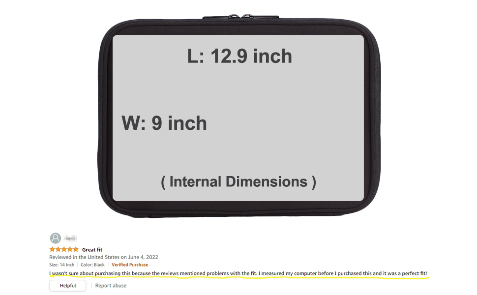 Inntzone laptop sleeve