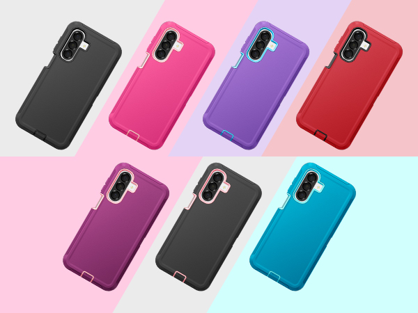 Samsung Galaxy A26 5G Phone Case, Heavy Duty Rugged & Dual-Layer Shockproof Dropproof Protection