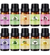 Essential Oil Set - Essential Oils - Pure Essential Oils - Perfect for Diffuser, Aromatherapy, Ma...