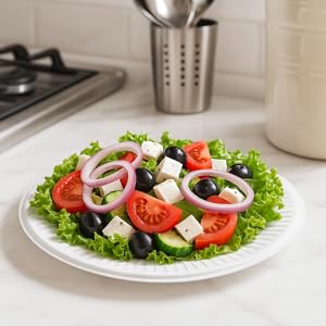 Round paper plates