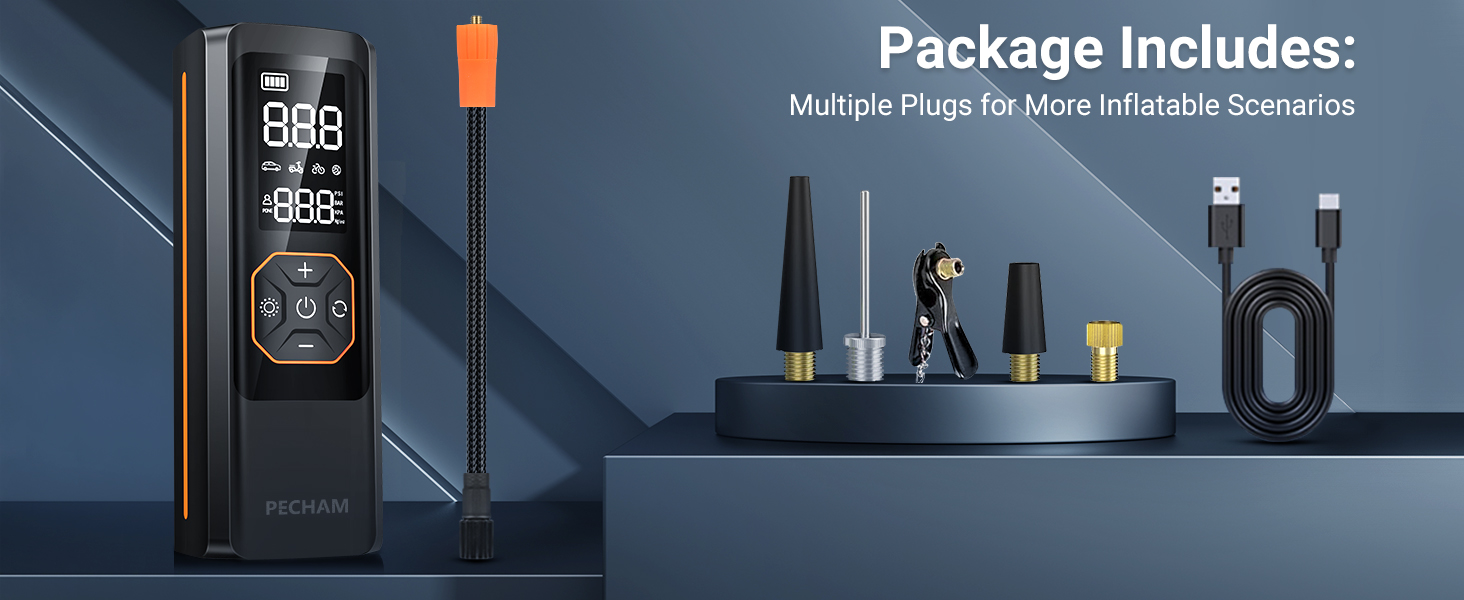 Tire Inflator Portable Air Compressor