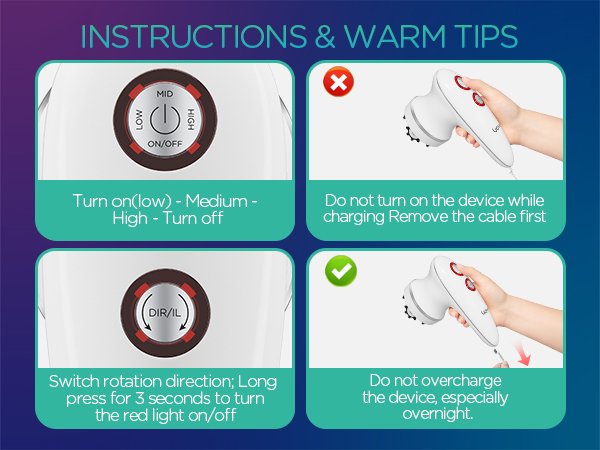 Instructions & Warm Tips