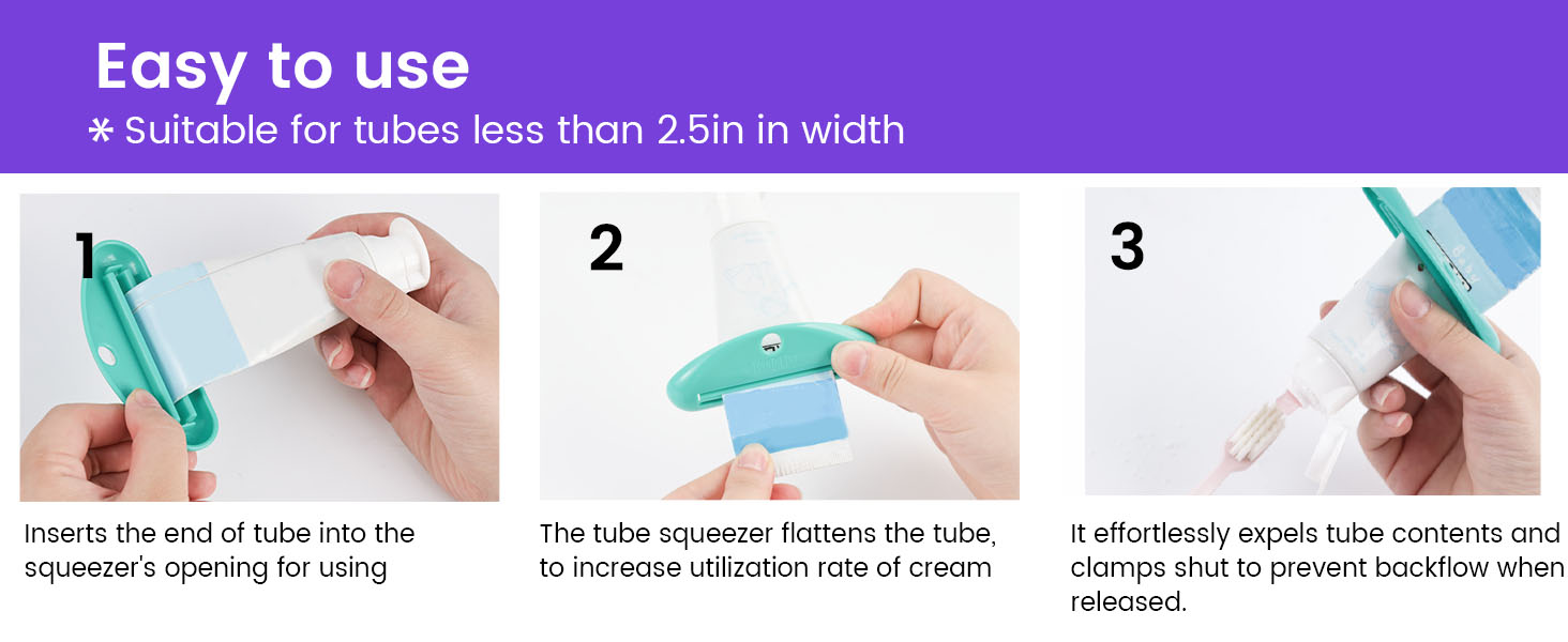 Toothpaste Squeezer Dispensers