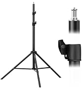 K&F CONCEPT Light Stand for Photography, 9.1ft/2.8M Portable Extendable Photo Video Tripod Stand,...