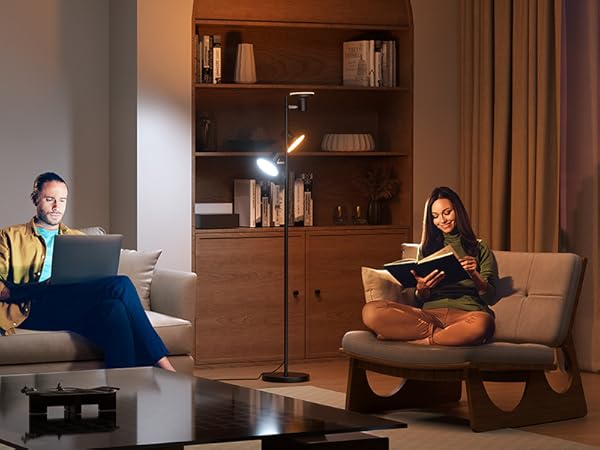 Dimmable standing lamp that support customized lighting